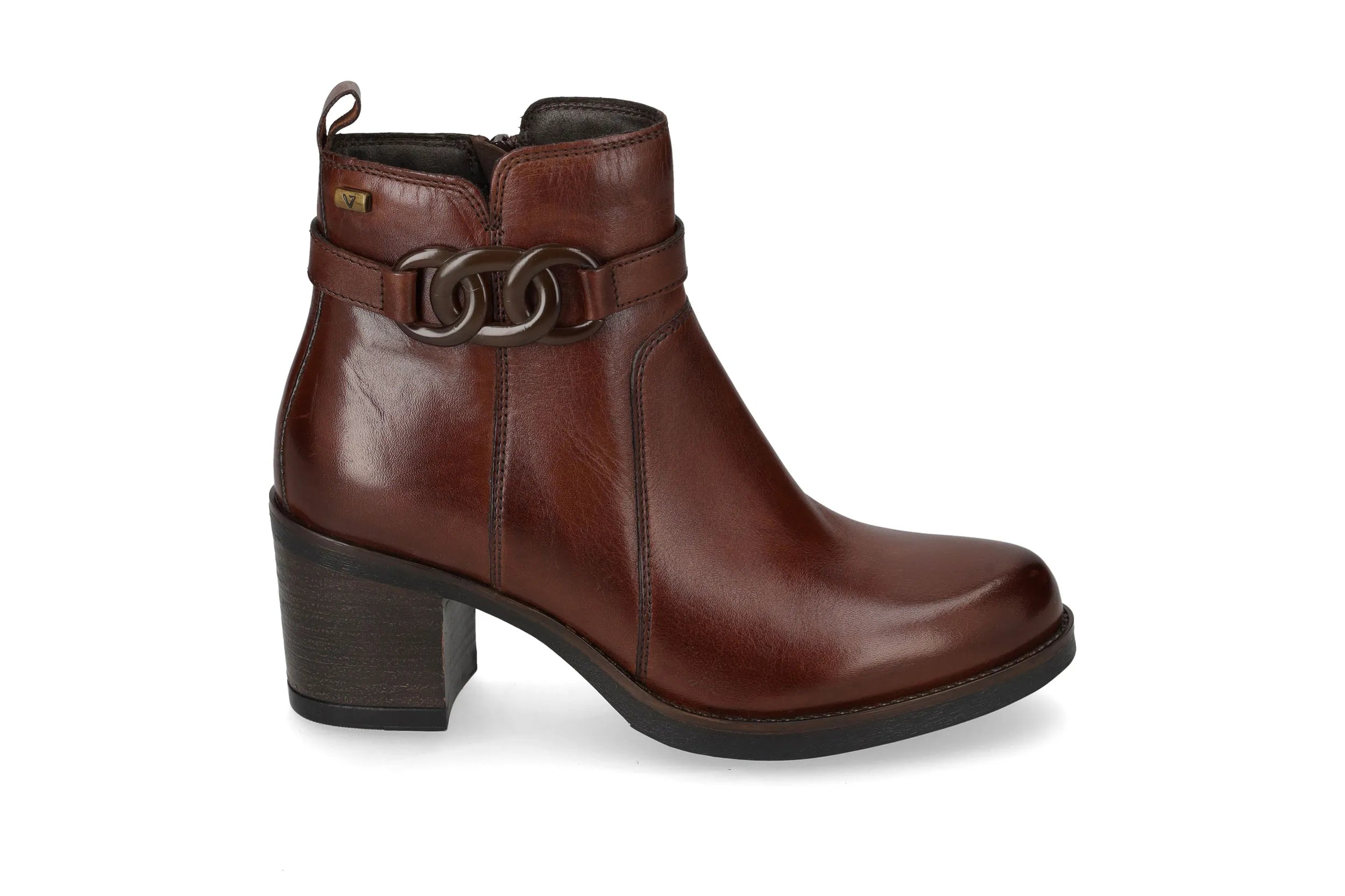 Valleverde stivaletto pelle marrone