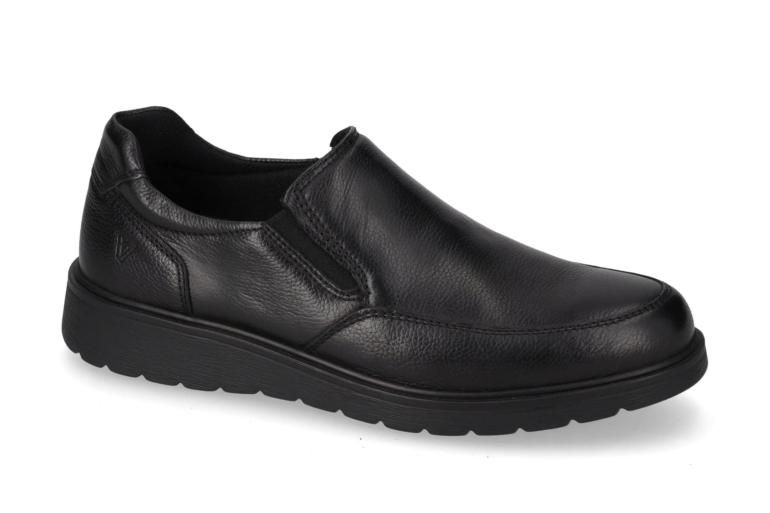 Valleverde mocassino uomo vitello nero