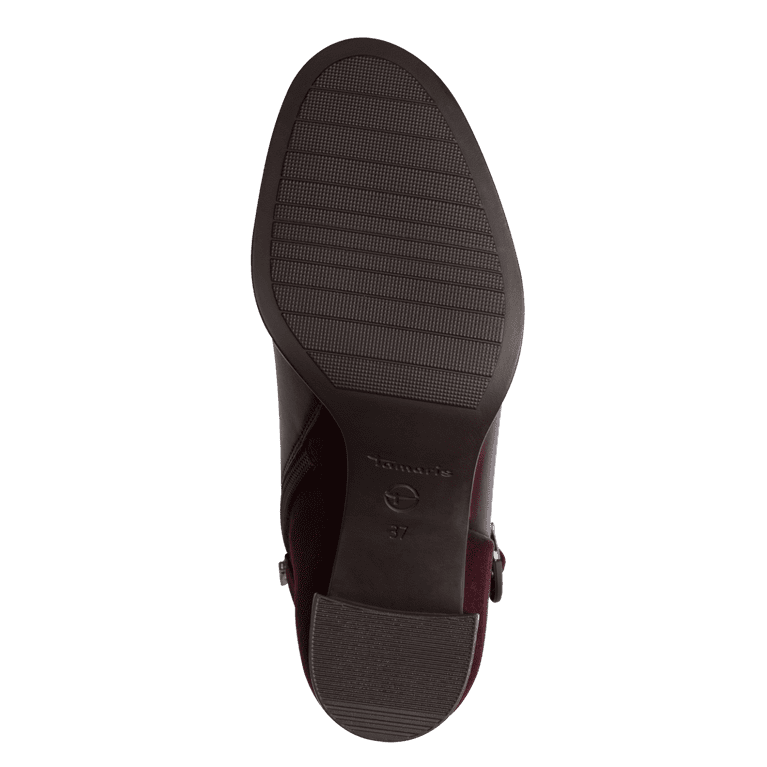 Tamaris tronchetto bordeaux da donna