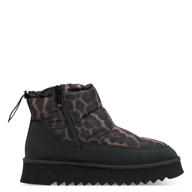 Tamaris stivaletto imbottito leopardato da donna