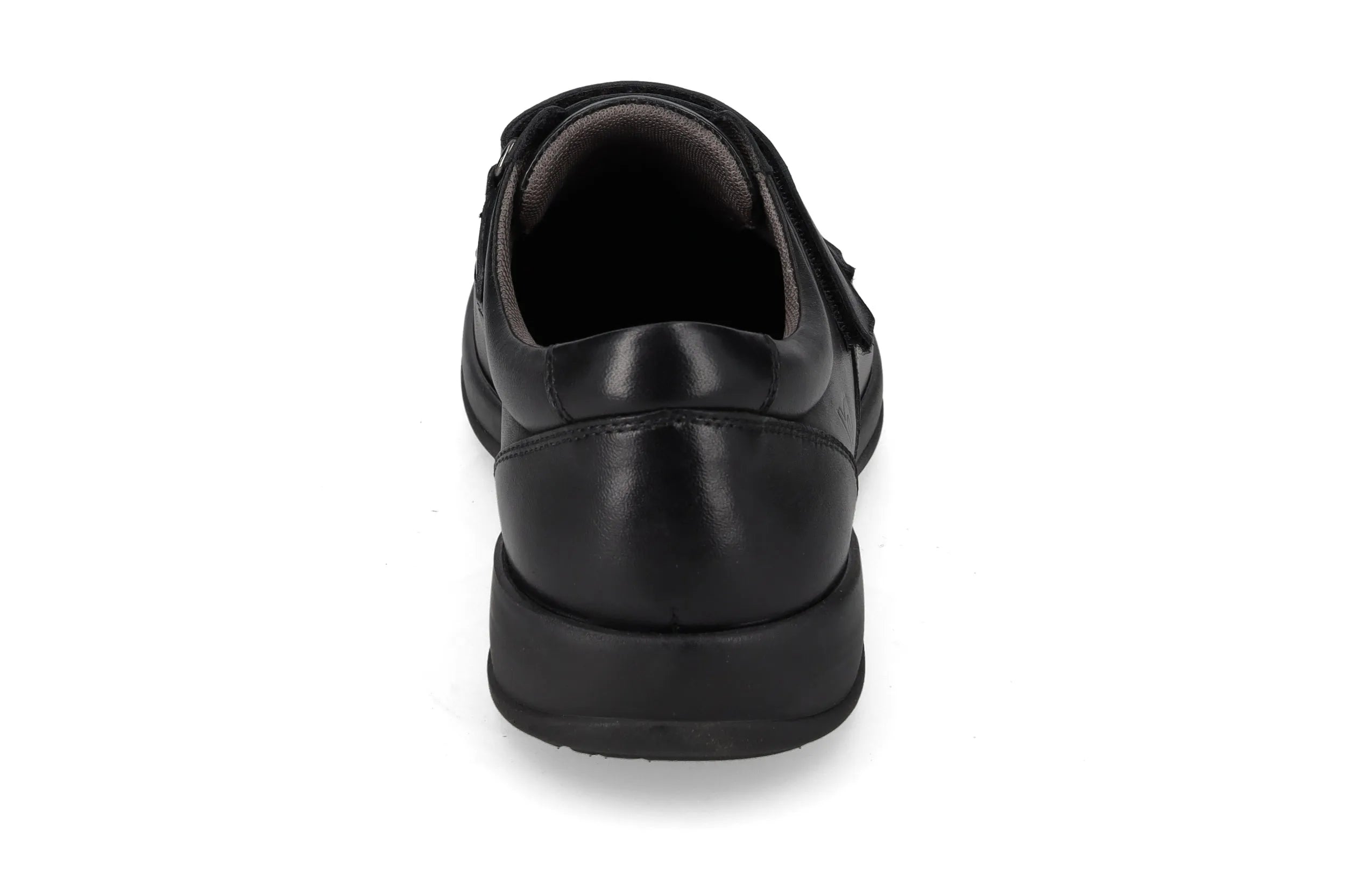 Valleverde Scarpa uomo vitello nero con velcri