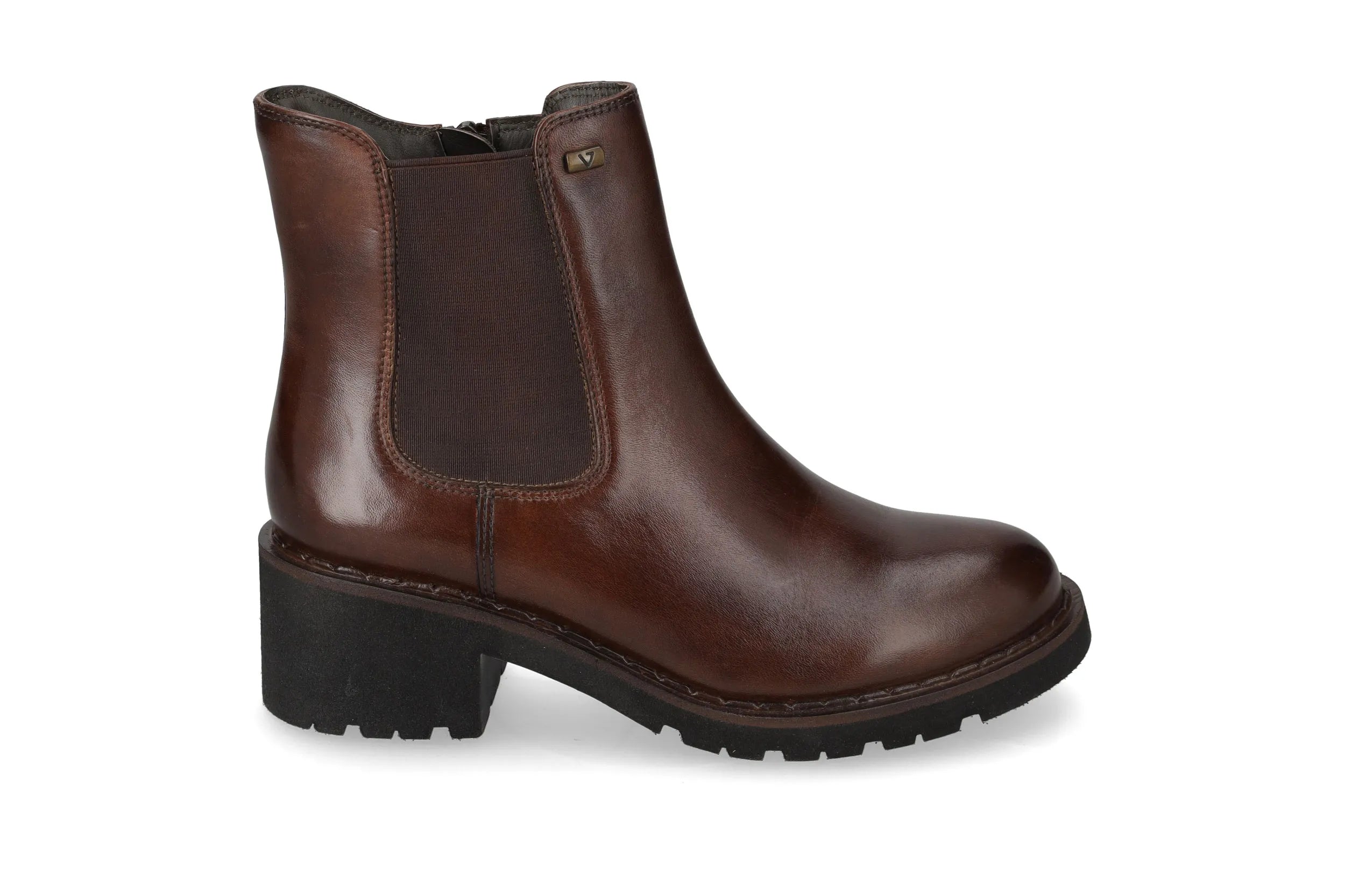 Valleverde stivaletto pelle marrone
