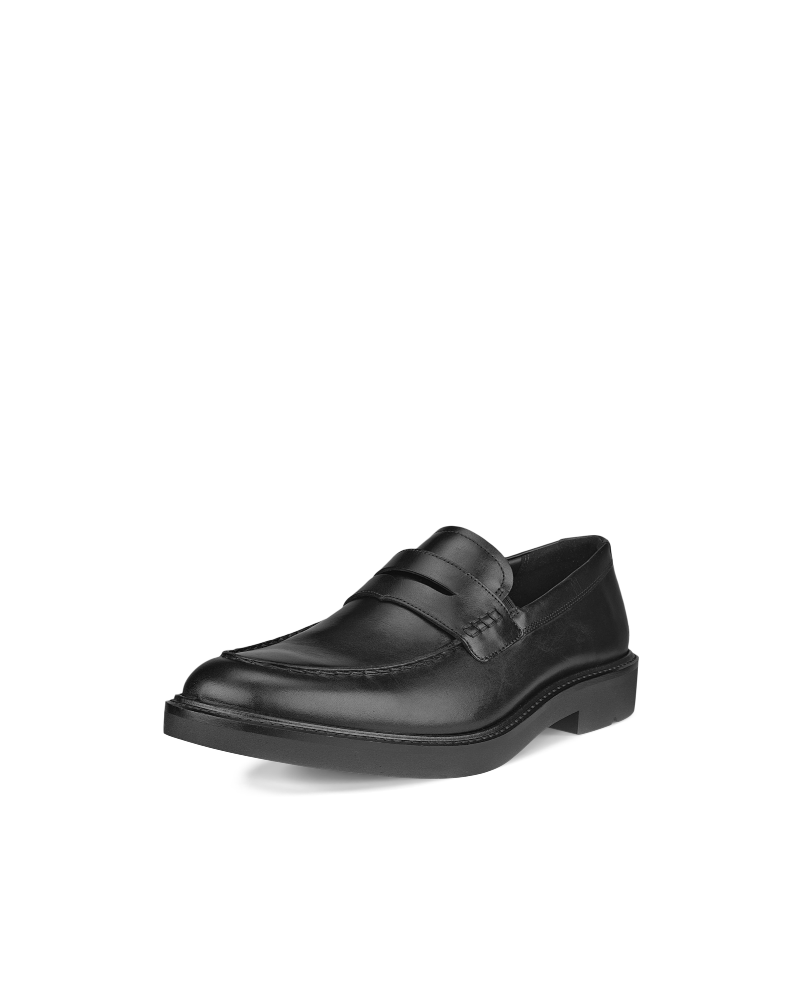Ecco mocassino uomo pelle nera Metropole London