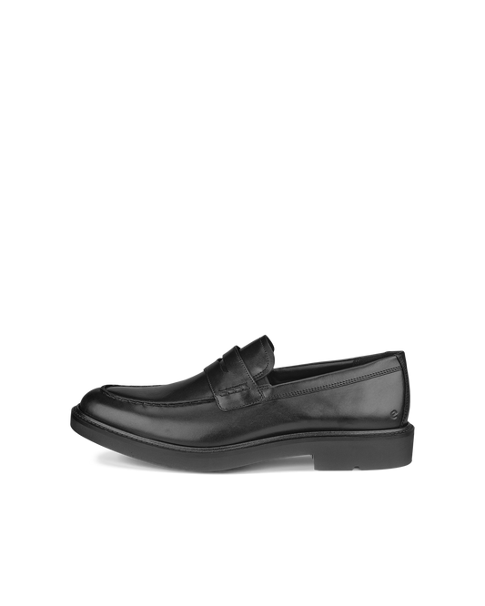 Ecco mocassino uomo pelle nera Metropole London