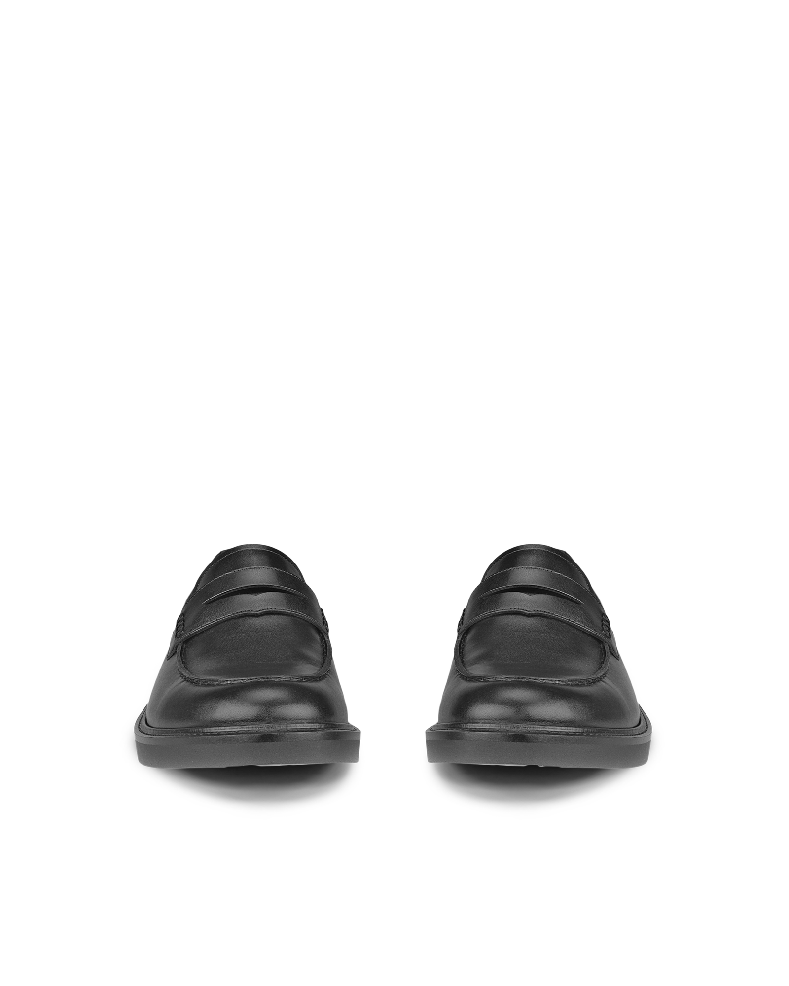 Ecco mocassino uomo pelle nera Metropole London