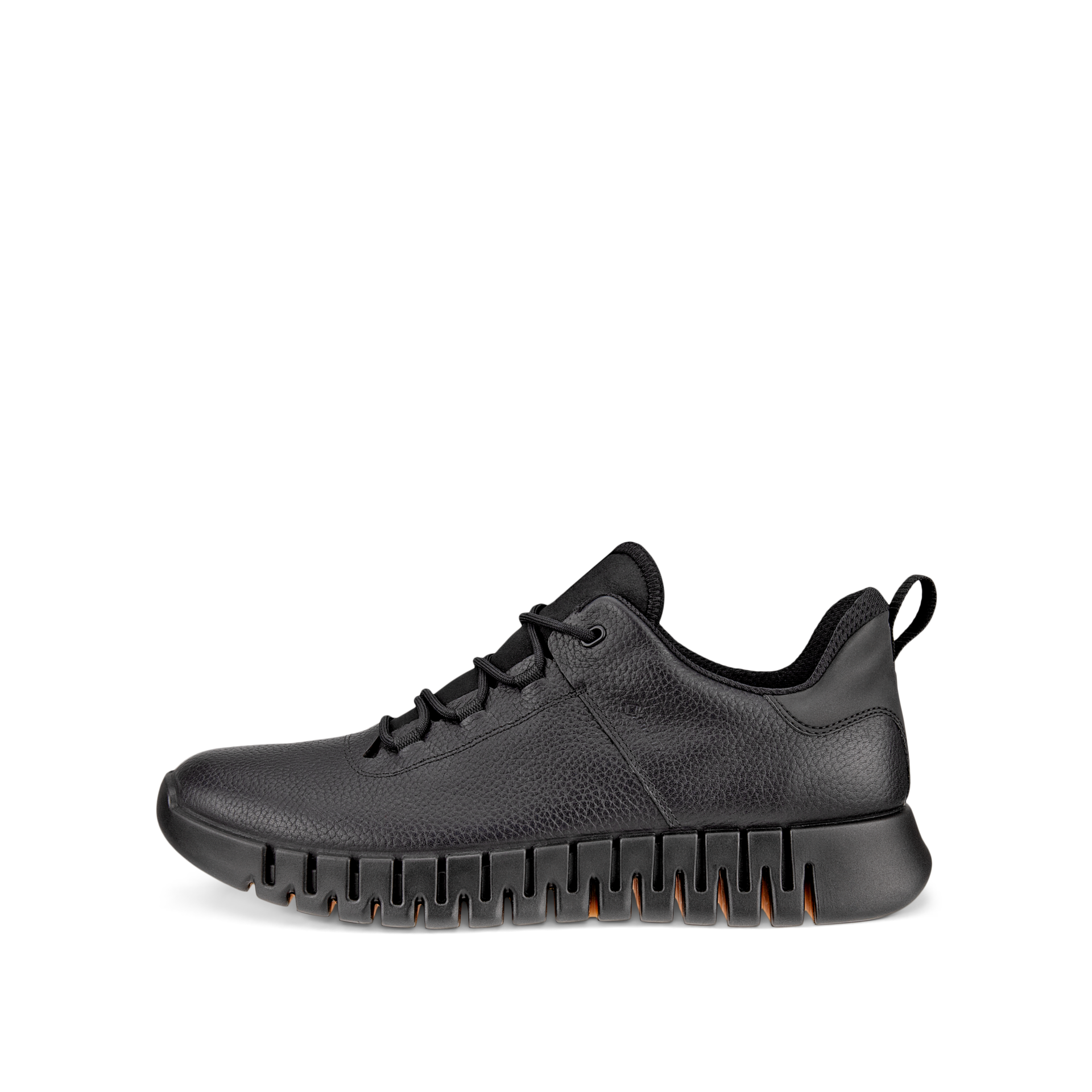 Ecco sneaker uomo impermeabile pelle nera gore- Tex