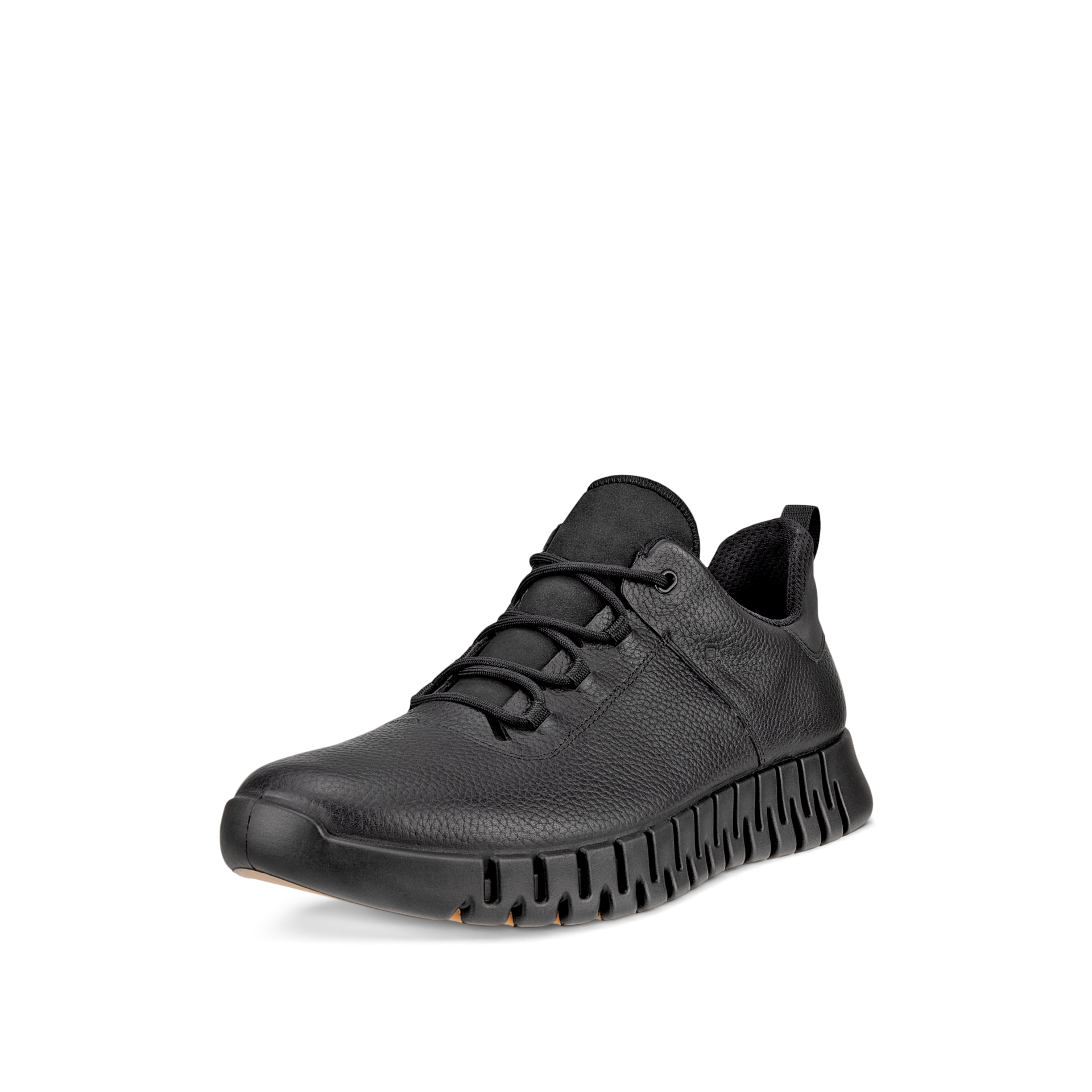 Ecco sneaker impermeabili gore-tex pelle nera