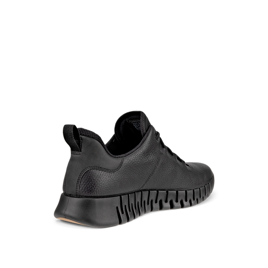 Ecco sneaker impermeabili gore-tex pelle nera