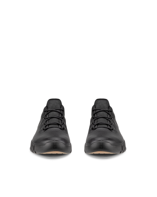 Ecco sneaker impermeabili gore-tex pelle nera
