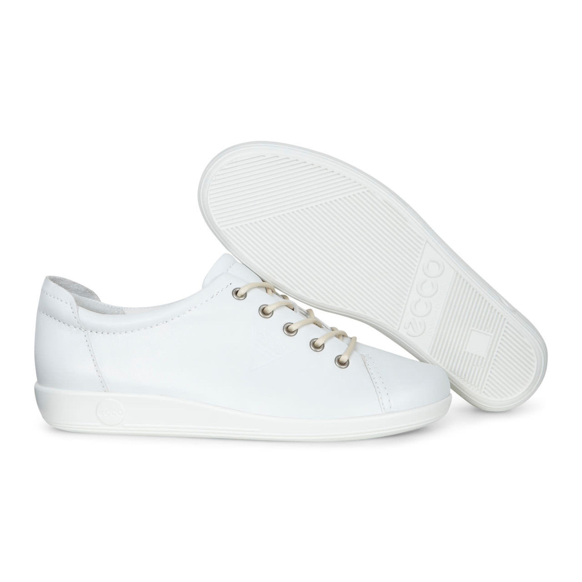 Ecco Soft 2.0 Pelle Bianca