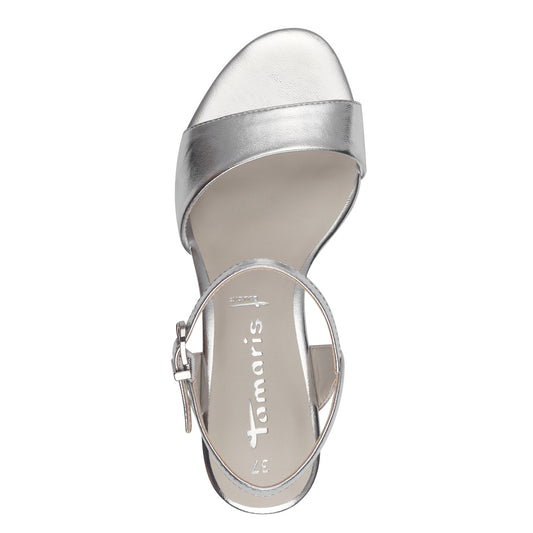 Sandalo Elegante Argento