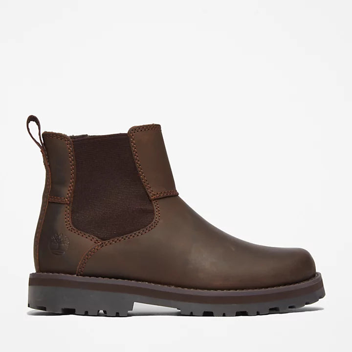 STIVALETTO CHELSEA COURMA KID  IN MARRONE SCURO