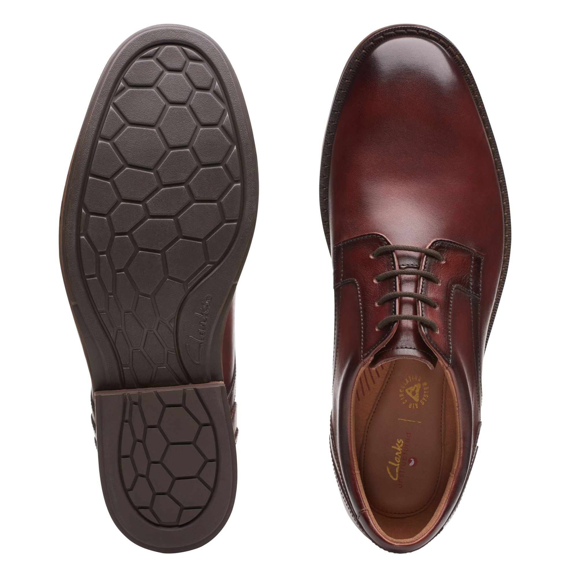 UN HUGH LACE MARRONE