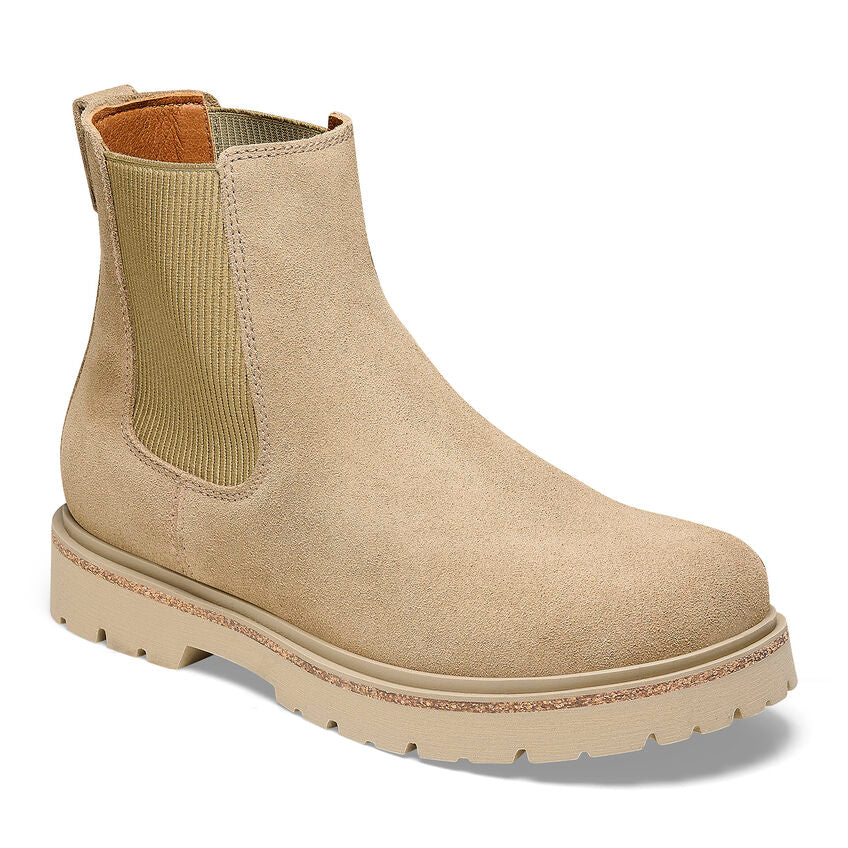 Highwood Slip on camoscio tortora