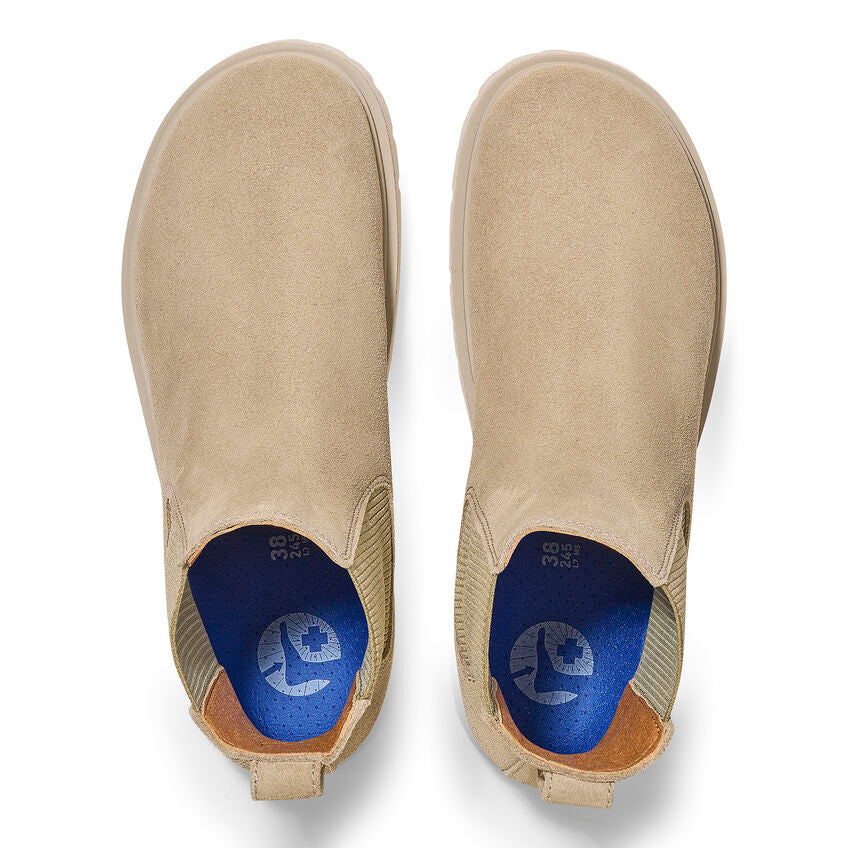 Highwood Slip on camoscio tortora