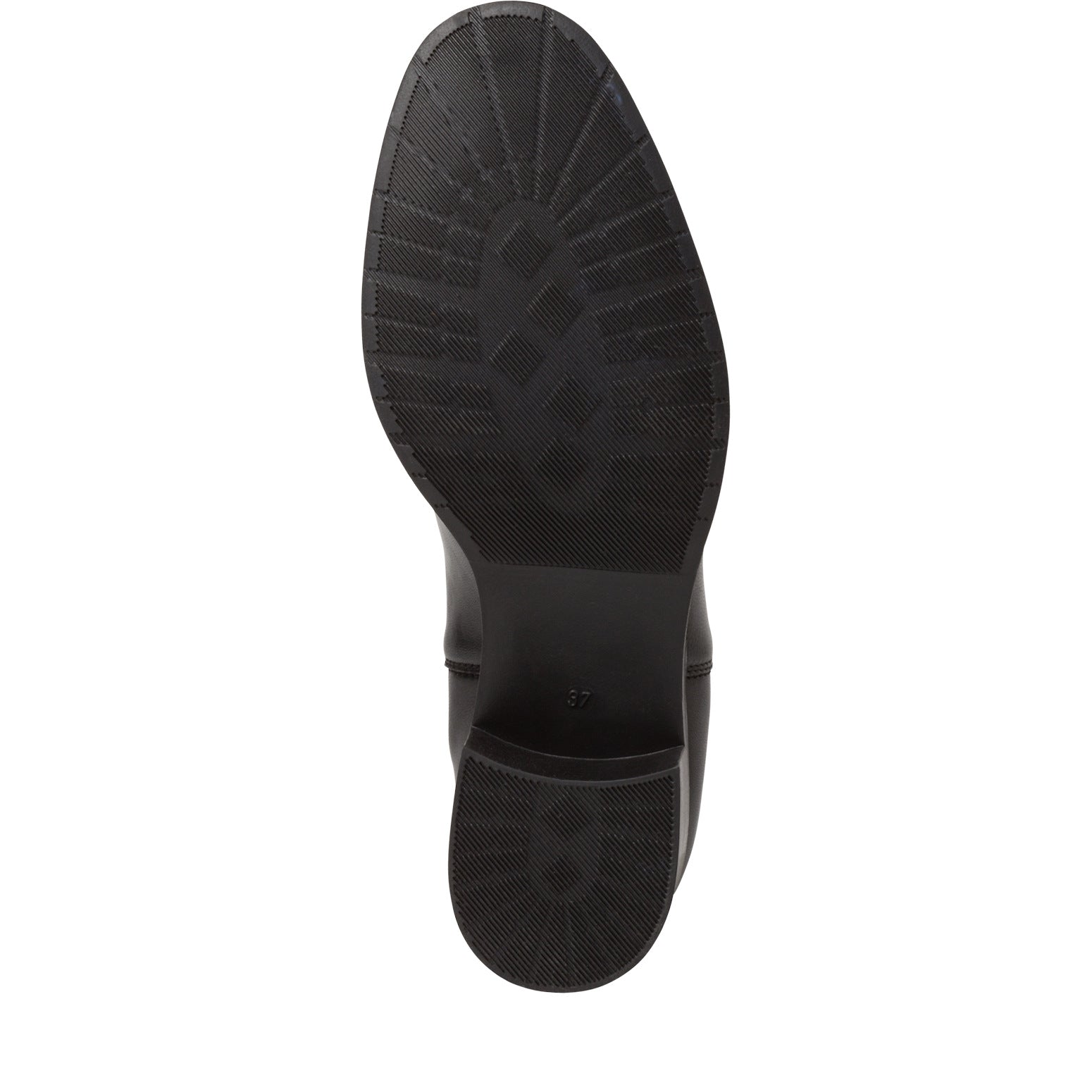 Tronchetto pelle nera