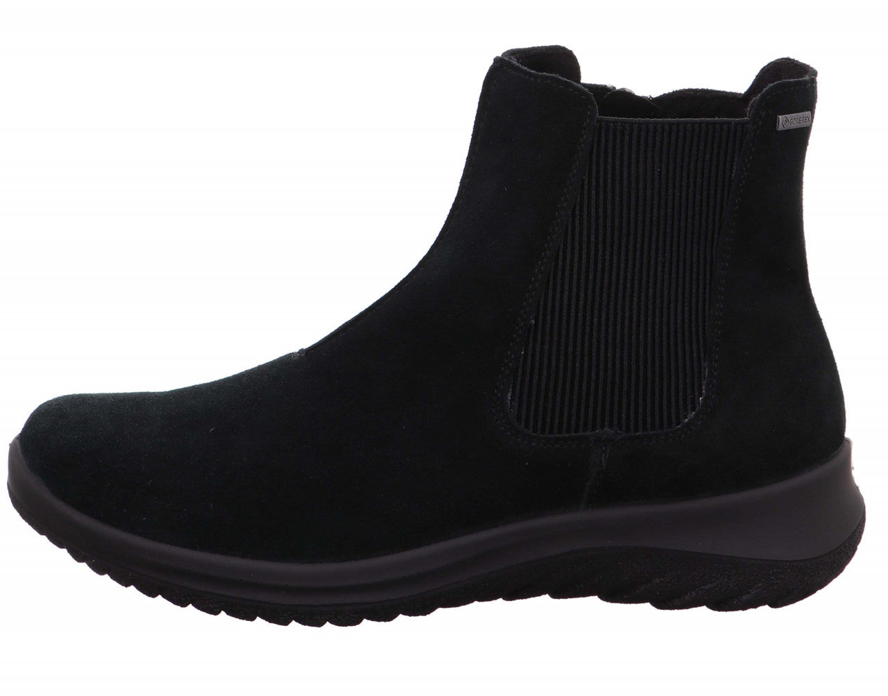 Stivaletto GORETEX in camoscio nero