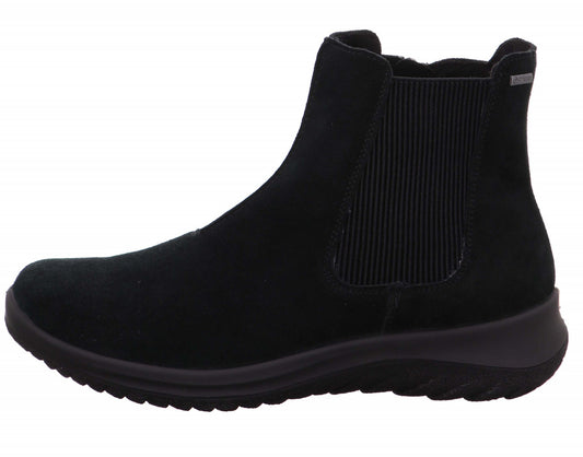 Stivaletto GORETEX in camoscio nero