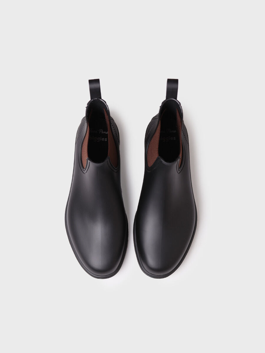 CALOSCIA GOMMA  NERO/MARRONE