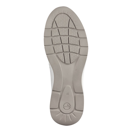 SNEAKER IN PELLE BIANCA