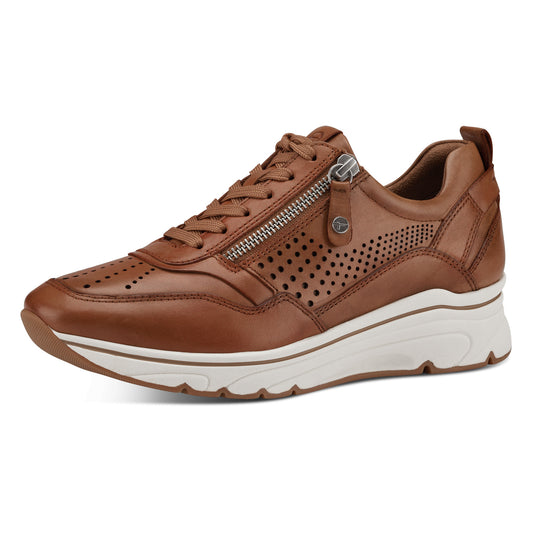SNEAKER IN PELLE BIANCA