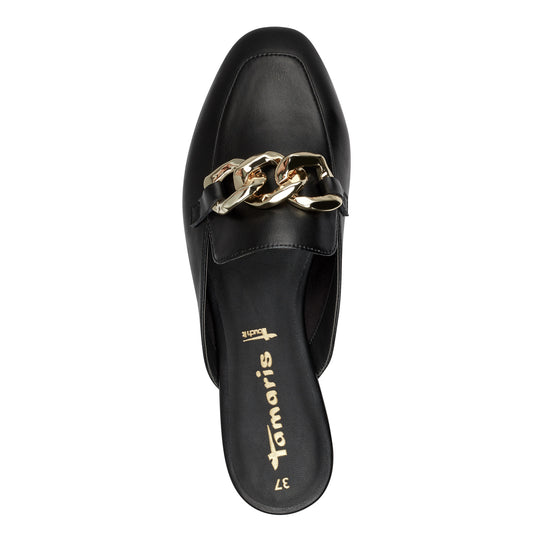 SABOT NERO CON CATENA