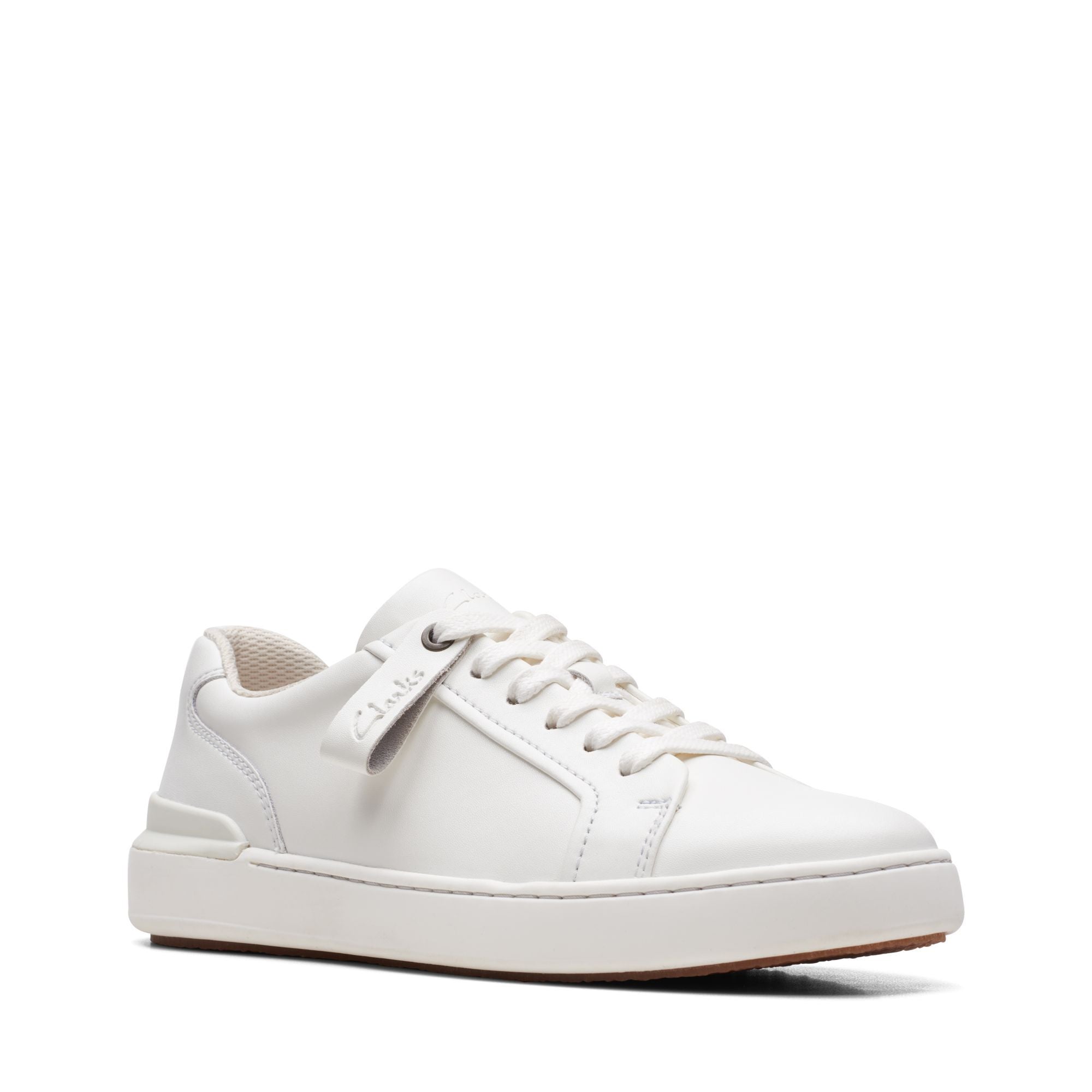 COURT LITE MOVE SNEAKER PELLE BIANCA O MARRONE SCURO