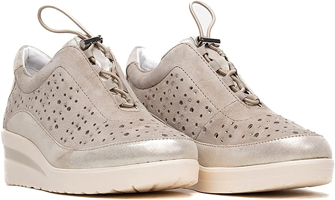 SCARPA LACCIO ELASTICO BEIGE