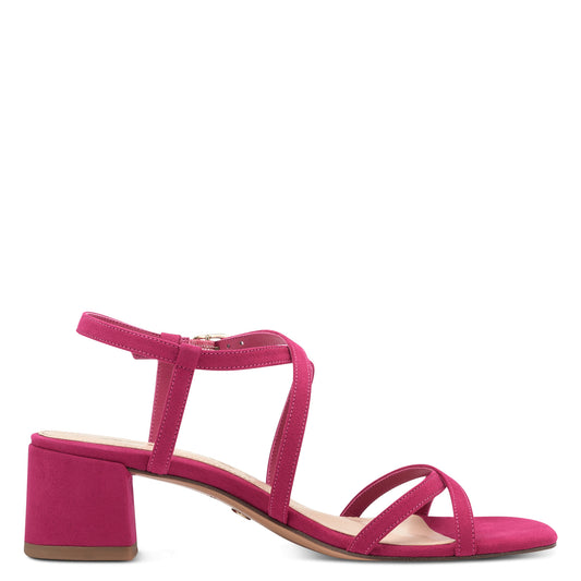 SANDALO FUXIA CON TACCHETTO