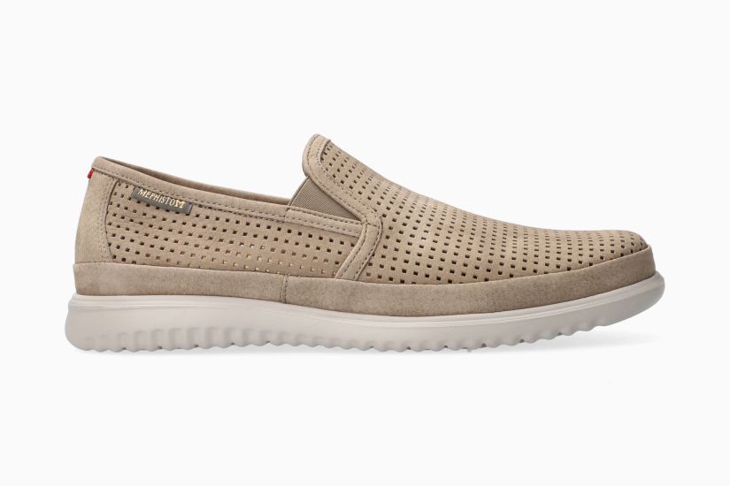 MOCASSINO NUBUCK BEIGE