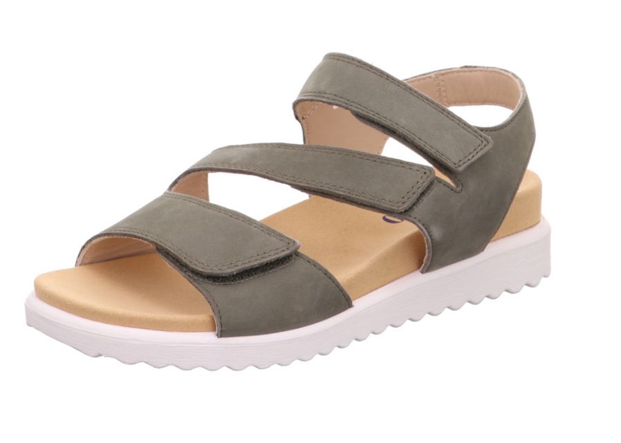 SANDALO VERDE CON VELCRI