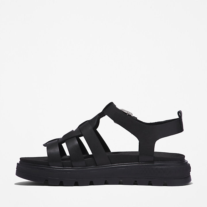 SANDALO FISHERMAN GREENSTRIDE™ RAY CITY DA DONNA IN COLORE NERO