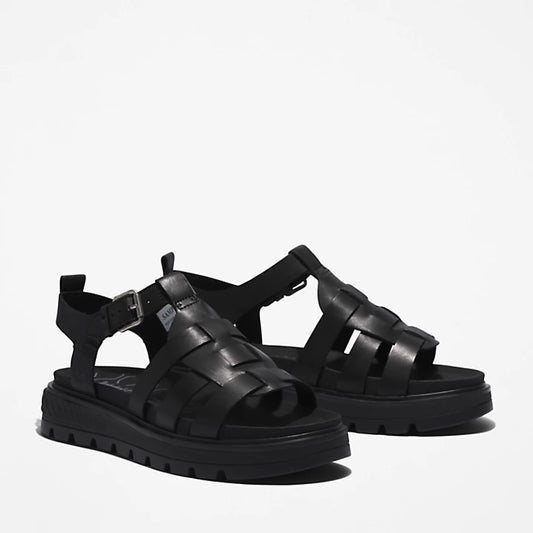 SANDALO FISHERMAN GREENSTRIDE™ RAY CITY DA DONNA IN COLORE NERO