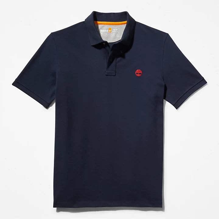 POLO IN PIQUÉ MILLERS RIVER DA UOMO IN BLU MARINO