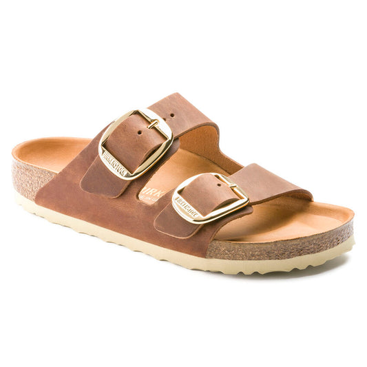 ARIZONA BIG BUCKLE COGNAC PIANTA STRETTA