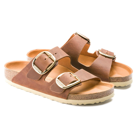 ARIZONA BIG BUCKLE COGNAC PIANTA STRETTA