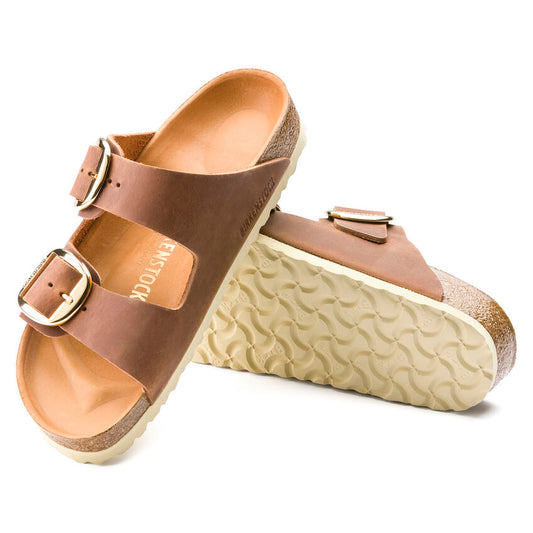 ARIZONA BIG BUCKLE COGNAC PIANTA STRETTA