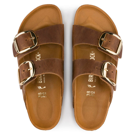 ARIZONA BIG BUCKLE COGNAC PIANTA STRETTA
