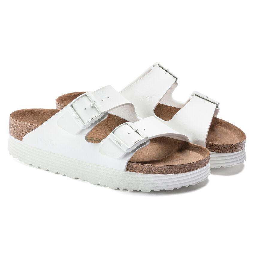 ARIZONA GROOVED WHITE PLATFORM PIANTA STRETTA