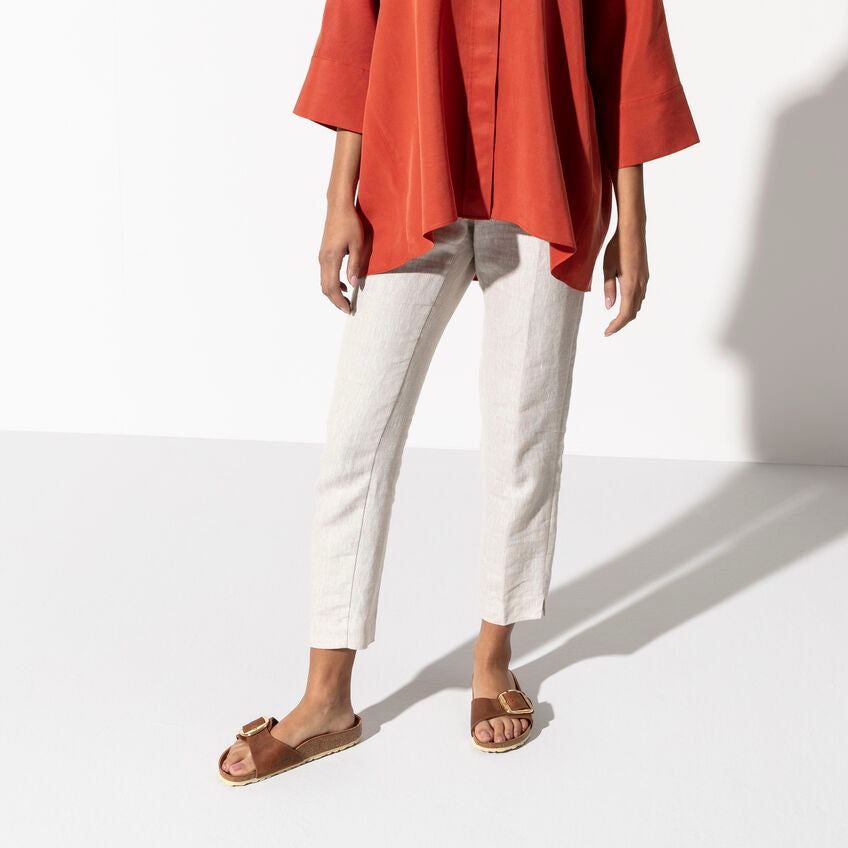 MADRID BIG BUCKLE COGNAC