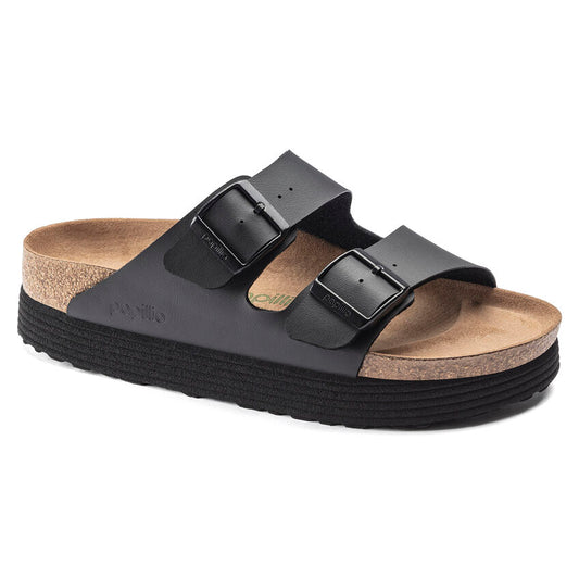 ARIZONA GROOVED NERO PLATFORM PIANTA STRETTA