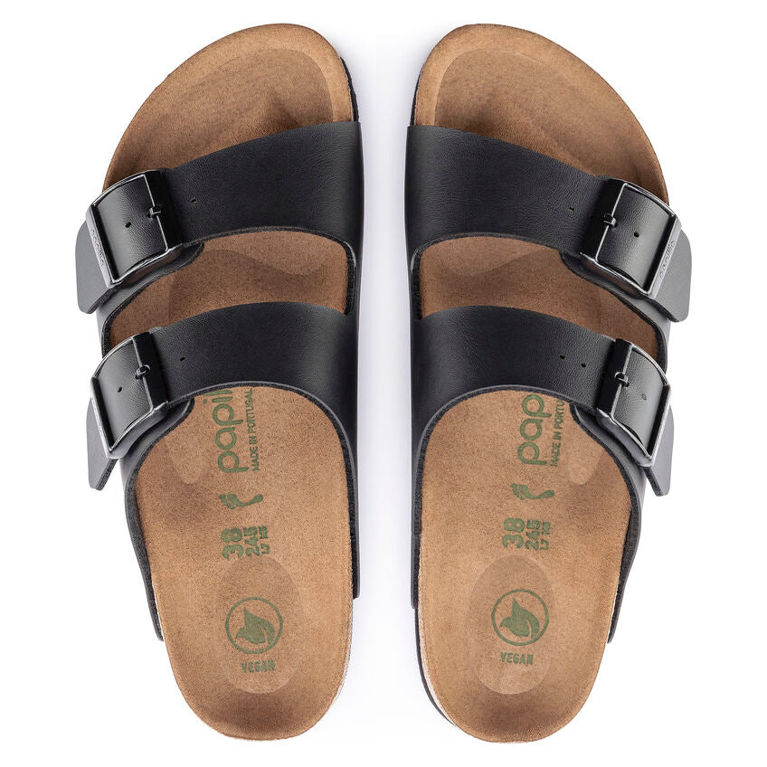 ARIZONA GROOVED NERO PLATFORM PIANTA STRETTA