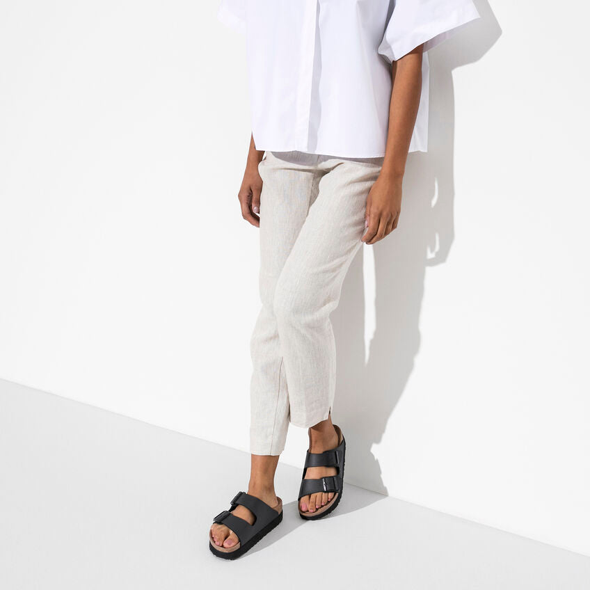 ARIZONA GROOVED NERO PLATFORM PIANTA STRETTA