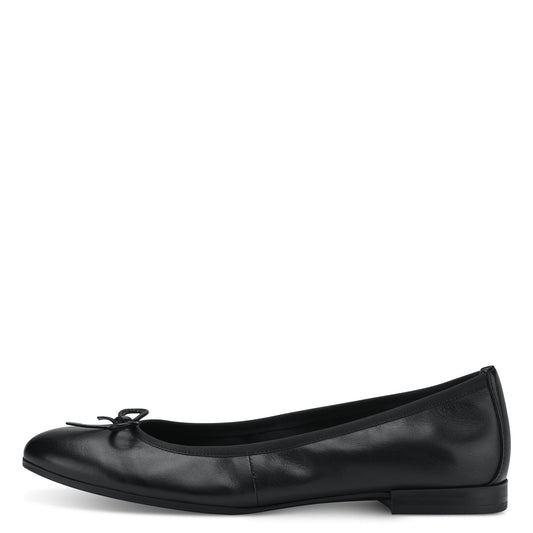 BALLERINA FIOCCHETTO NERA-BLU-COGNAC
