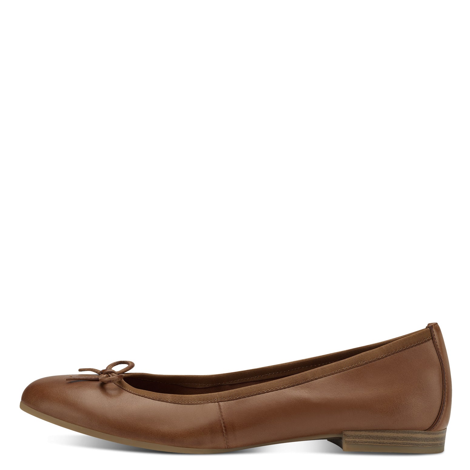 BALLERINA FIOCCHETTO NERA-BLU-COGNAC